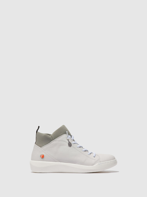 Elasticated Ankle Boots BIEL549SOF WHITE